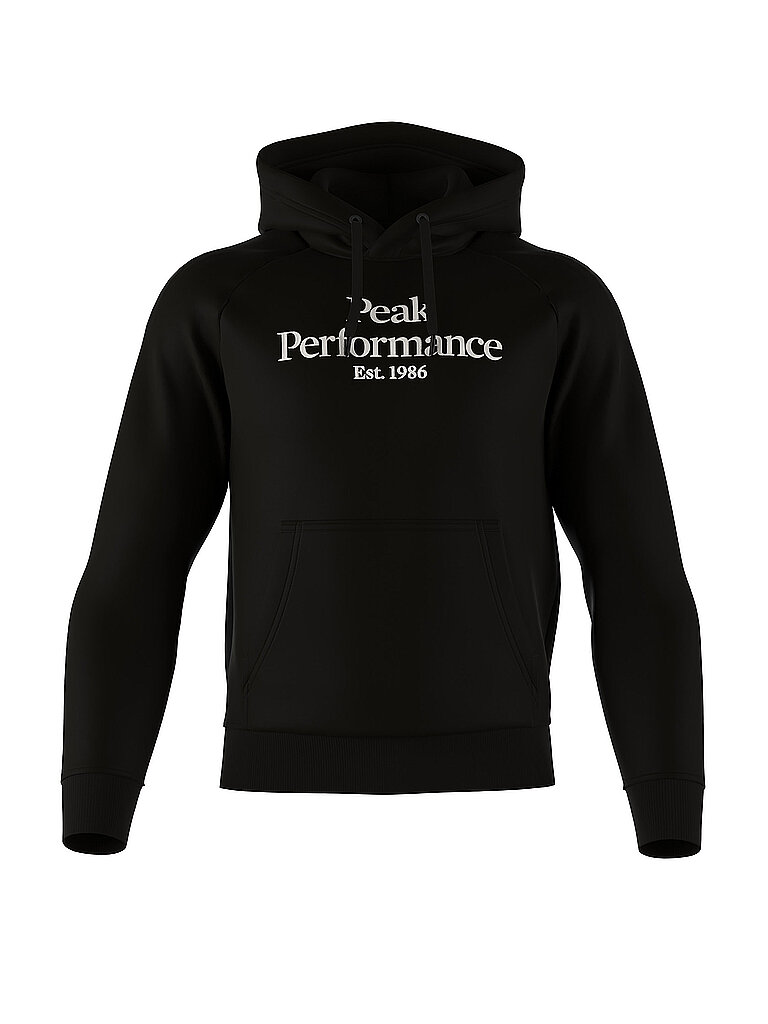 PEAK PERFORMANCE Kapuzensweater - Hoodie  schwarz | M